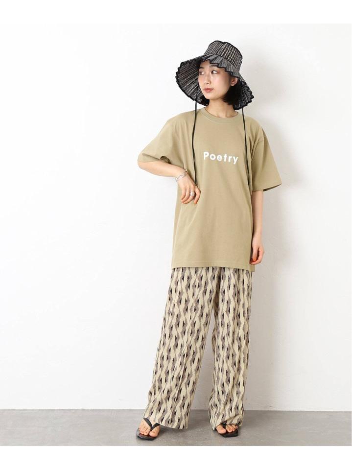 POET MEETS DUBWISE Poetry Tシャツ◆（JOURNAL STANDARD L'ESSAGE）