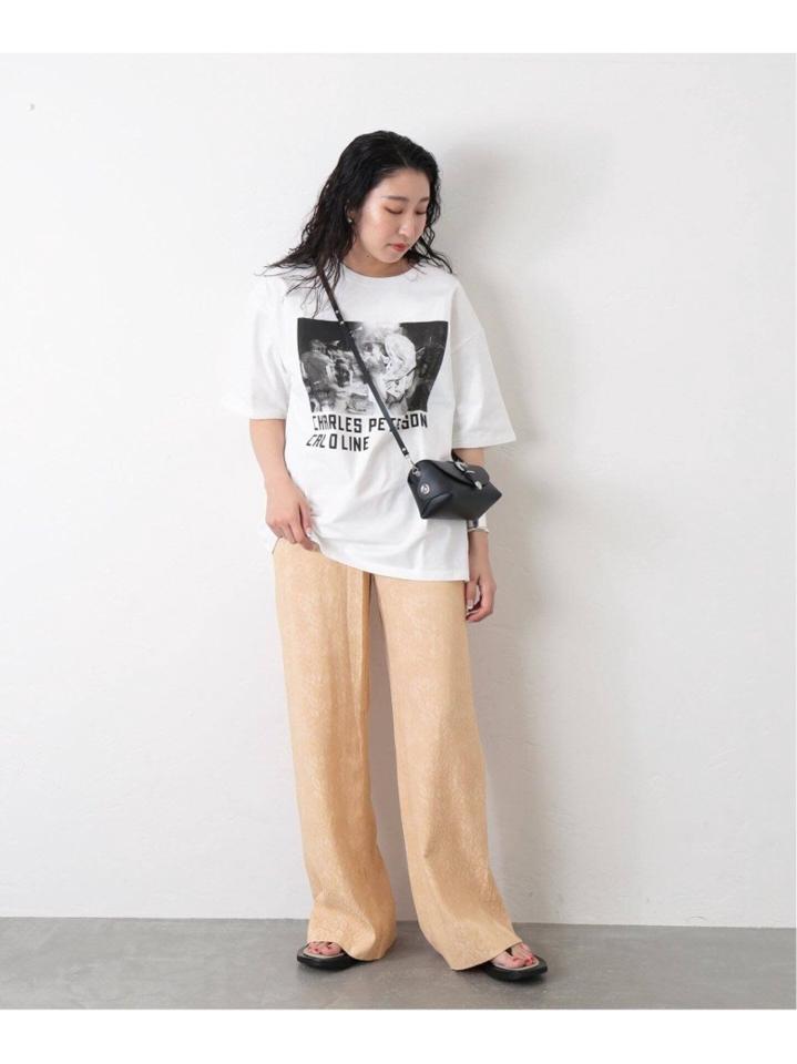 【CAL O LINE/キャルオーライン】 HUB2 KURT SS TEE:Tシャツ◆（JOURNAL STANDARD L'ESSAGE）