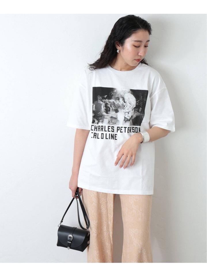 【CAL O LINE/キャルオーライン】 HUB2 KURT SS TEE:Tシャツ◆（JOURNAL STANDARD L'ESSAGE）