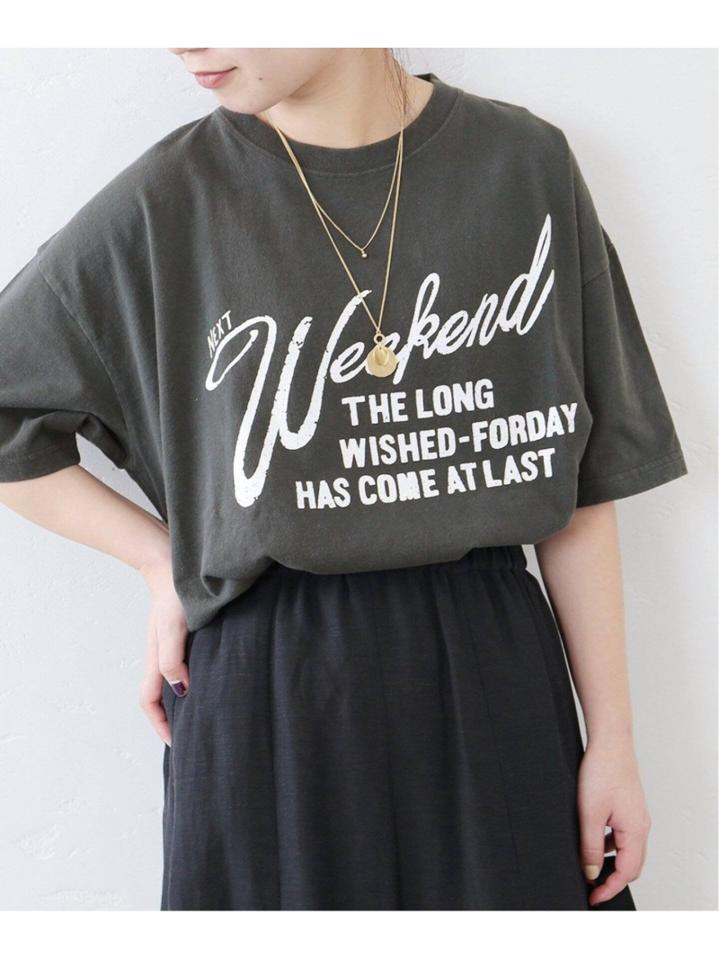 <<追加>>フロスト加工プリントTシャツ◆
