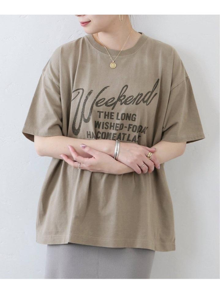 <<追加>>フロスト加工プリントTシャツ◆