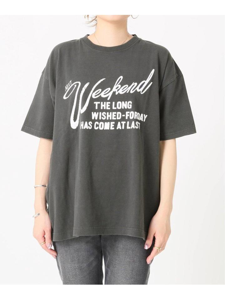 <<追加>>フロスト加工プリントTシャツ◆