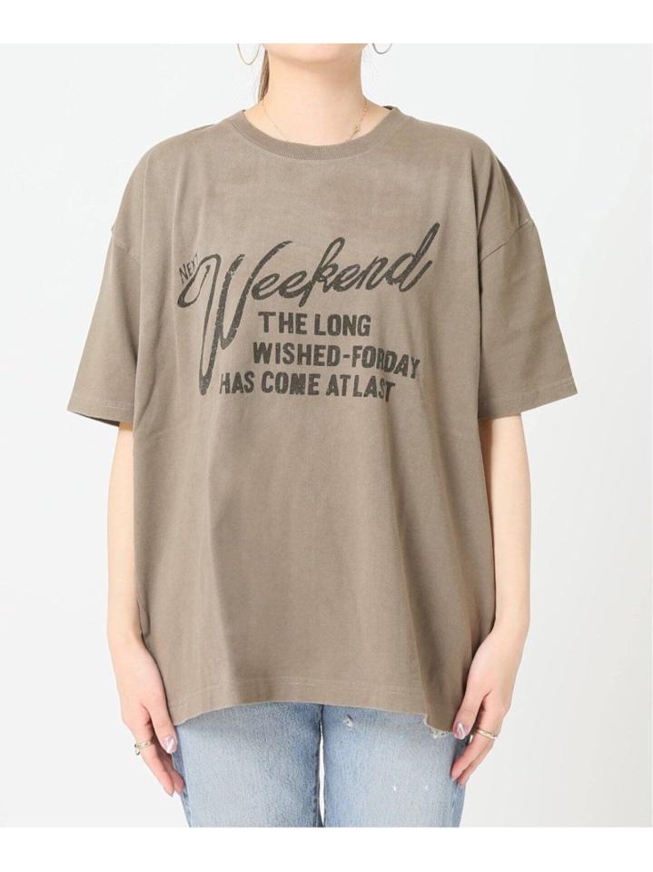 <<追加>>フロスト加工プリントTシャツ◆