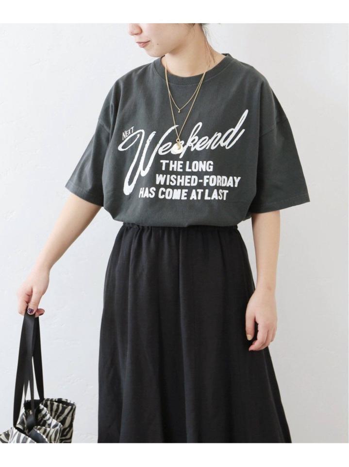 <<追加>>フロスト加工プリントTシャツ◆