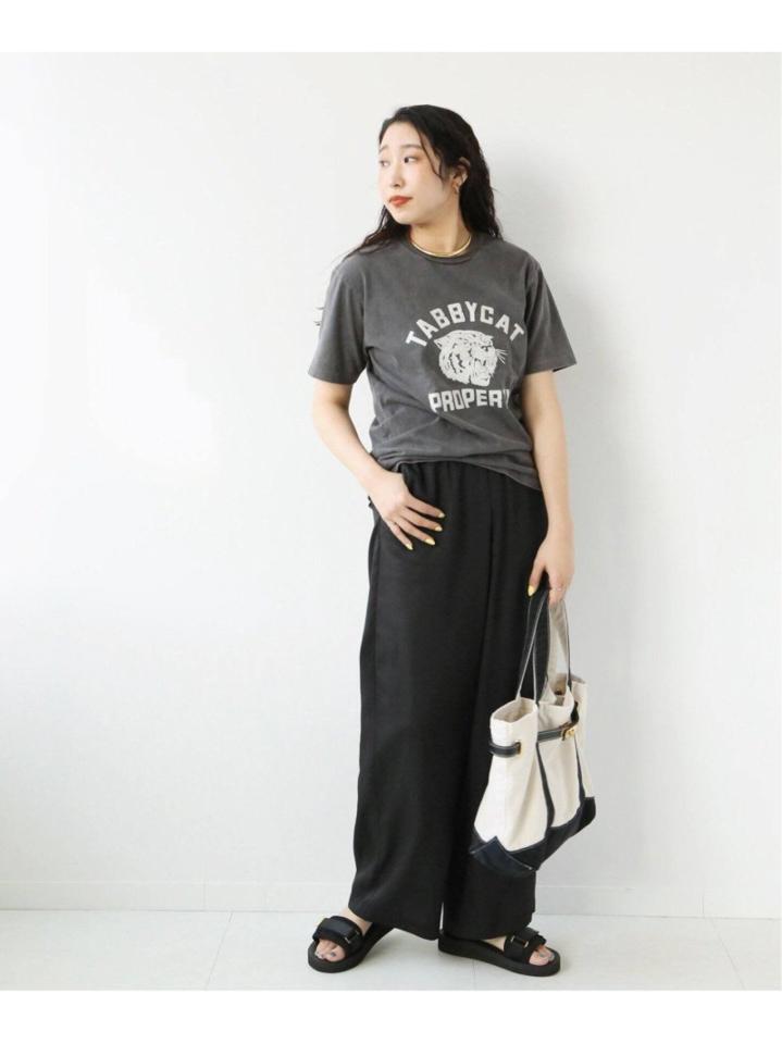 <<追加>>【Mixta/ミクスタ】別注 TABBY CAT PROPERTY TEE:Tシャツ◆（JOURNAL STANDARD L'ESSAGE）