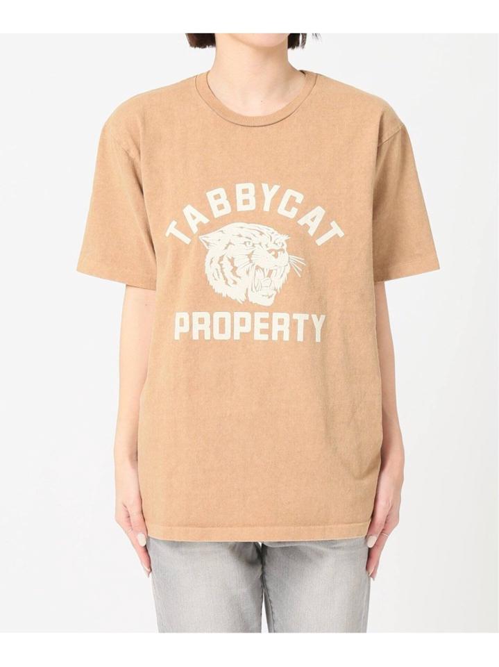 <<追加>>【Mixta/ミクスタ】別注 TABBY CAT PROPERTY TEE:Tシャツ◆（JOURNAL STANDARD L'ESSAGE）