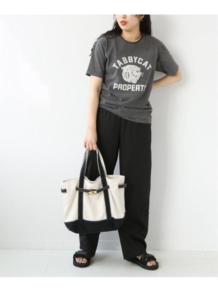 <<追加>>【Mixta/ミクスタ】別注 TABBY CAT PROPERTY TEE:Tシャツ◆（JOURNAL STANDARD L'ESSAGE）