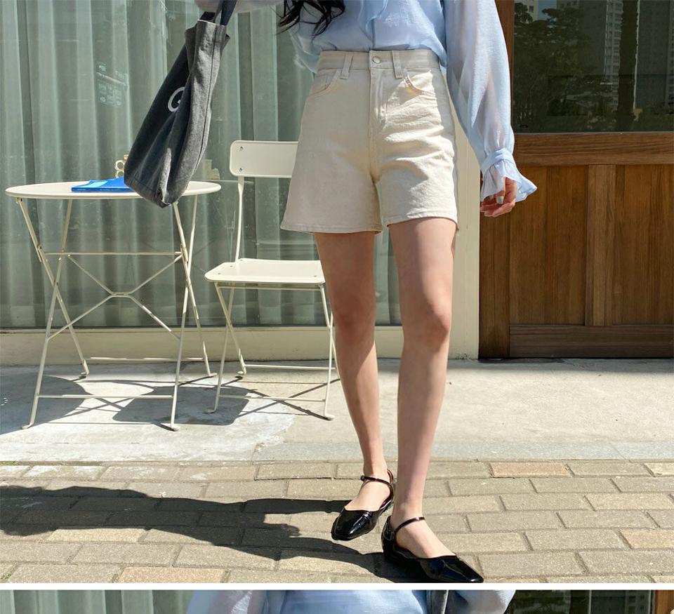 シークレットゴムショートパンツ・全3色・t63770 レディース 【pt】 韓国 ファッション ボトムス パンツ ショート ショートパンツ コットンパンツ スリム ガーリー 美脚 カジュアル デイリー 春 夏 NIJU