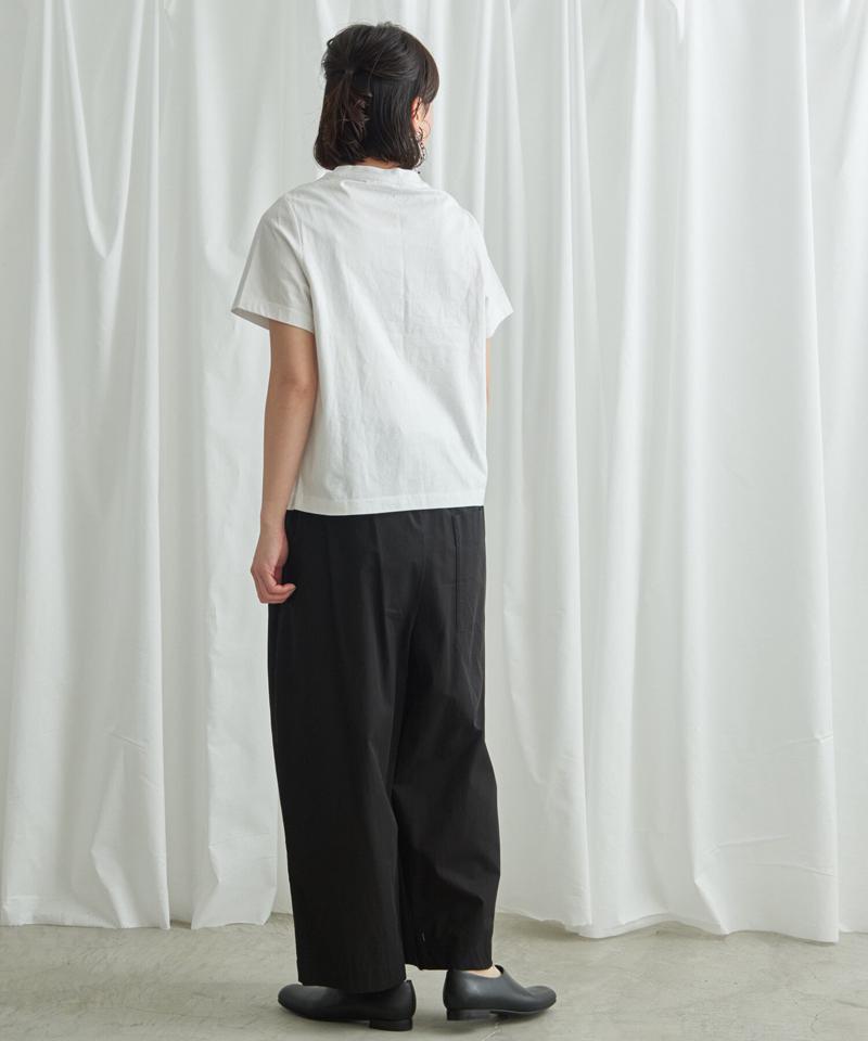 海とコーヒー刺しゅう　Ｔシャツ（Lene non finito）