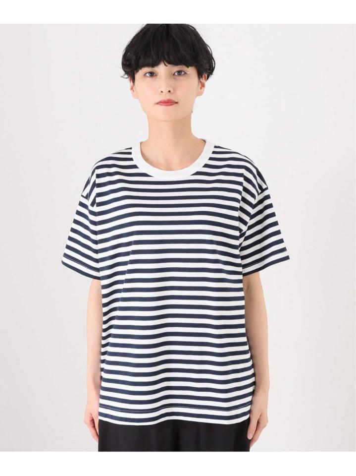 ボーダーワイドTシャツ（JOURNAL STANDARD L'ESSAGE）