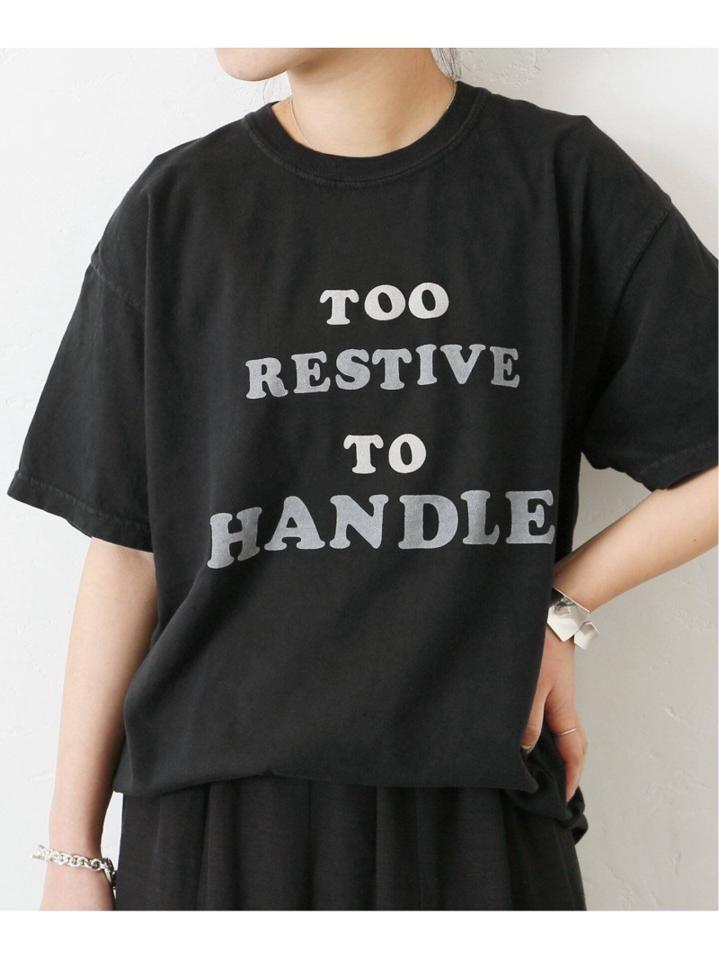 【Odub/オーダブ】too restive to handle Tシャツ◆