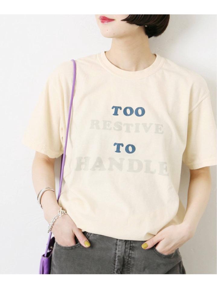 【Odub/オーダブ】too restive to handle Tシャツ◆