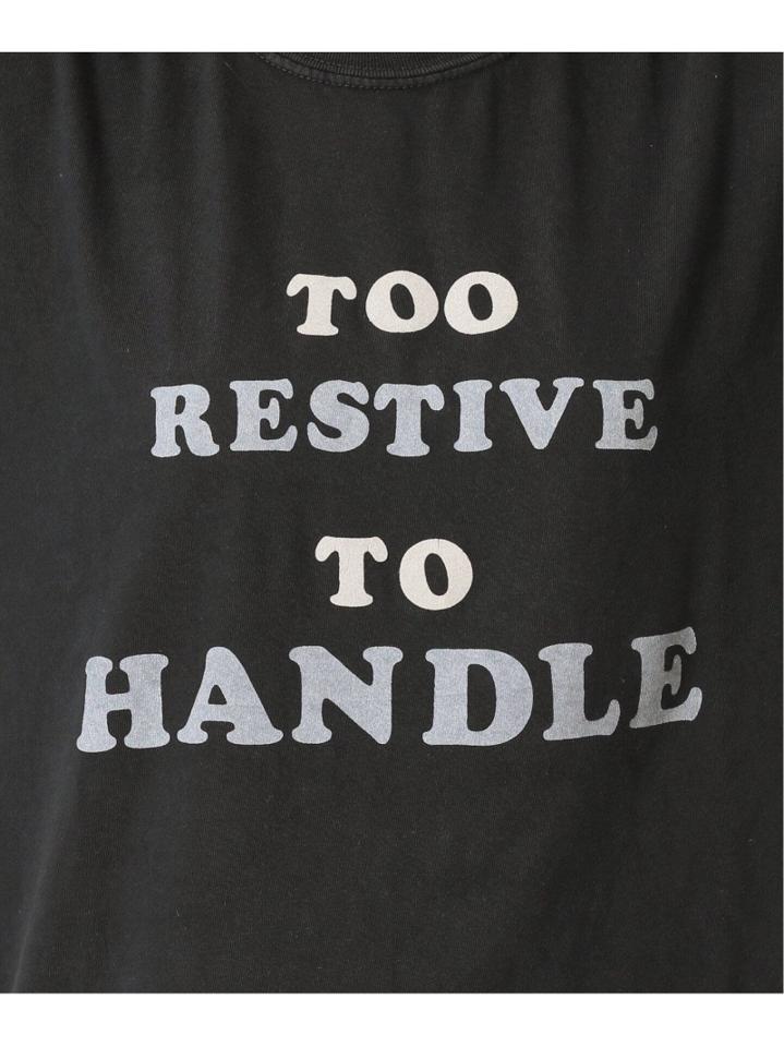 【Odub/オーダブ】too restive to handle Tシャツ◆