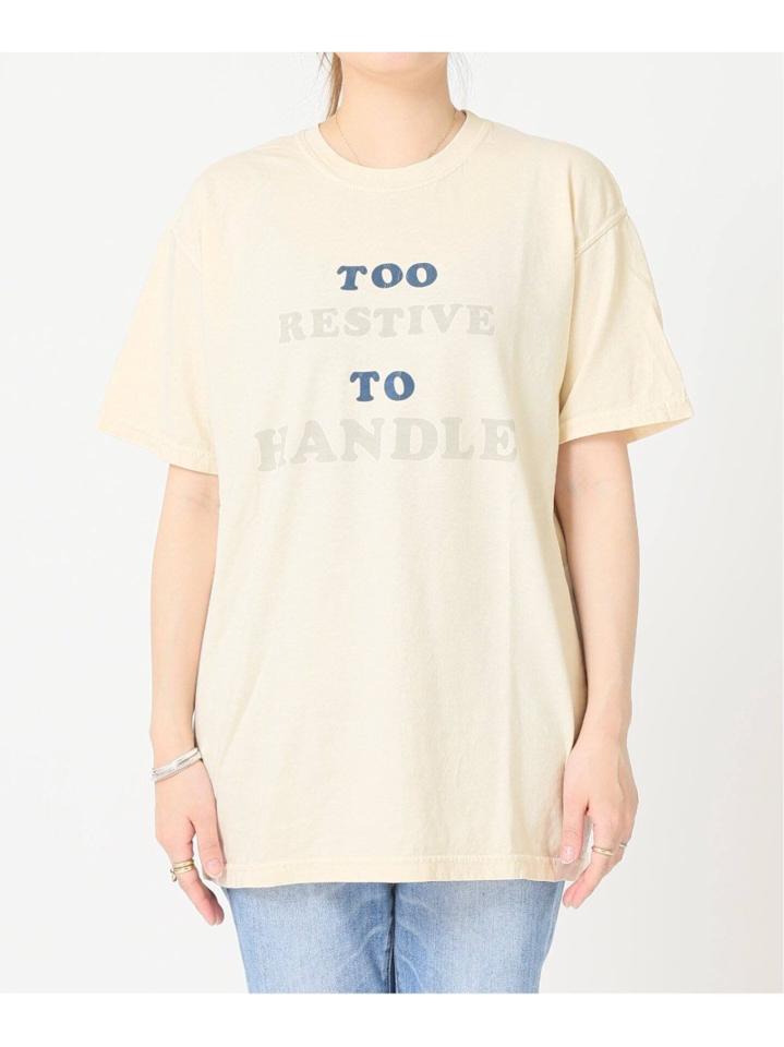 【Odub/オーダブ】too restive to handle Tシャツ◆