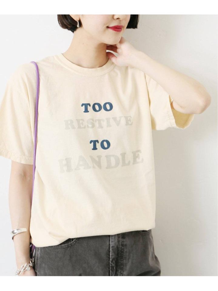 【Odub/オーダブ】too restive to handle Tシャツ◆