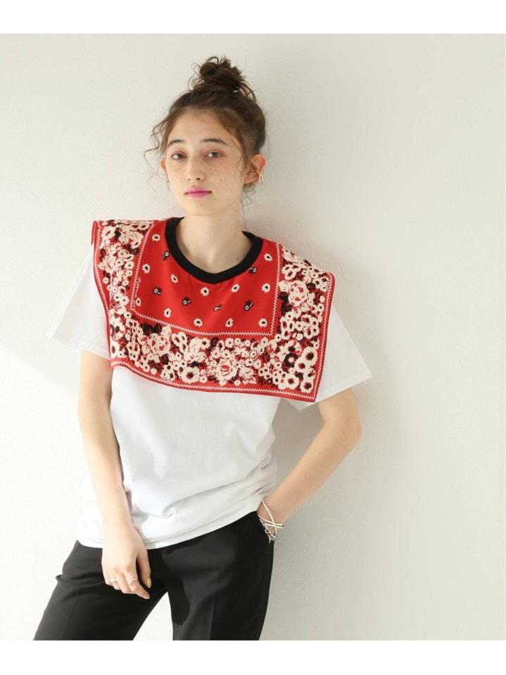 【NOMA t.d./ノーマティーディー】Bandana Sailor Tee:Tシャツ