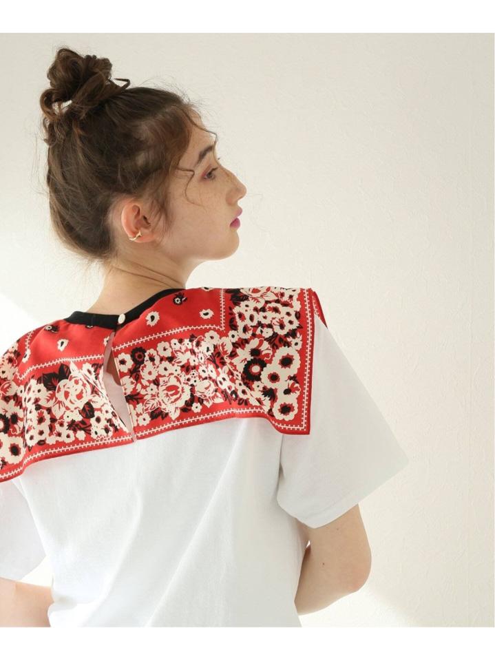 【NOMA t.d./ノーマティーディー】Bandana Sailor Tee:Tシャツ