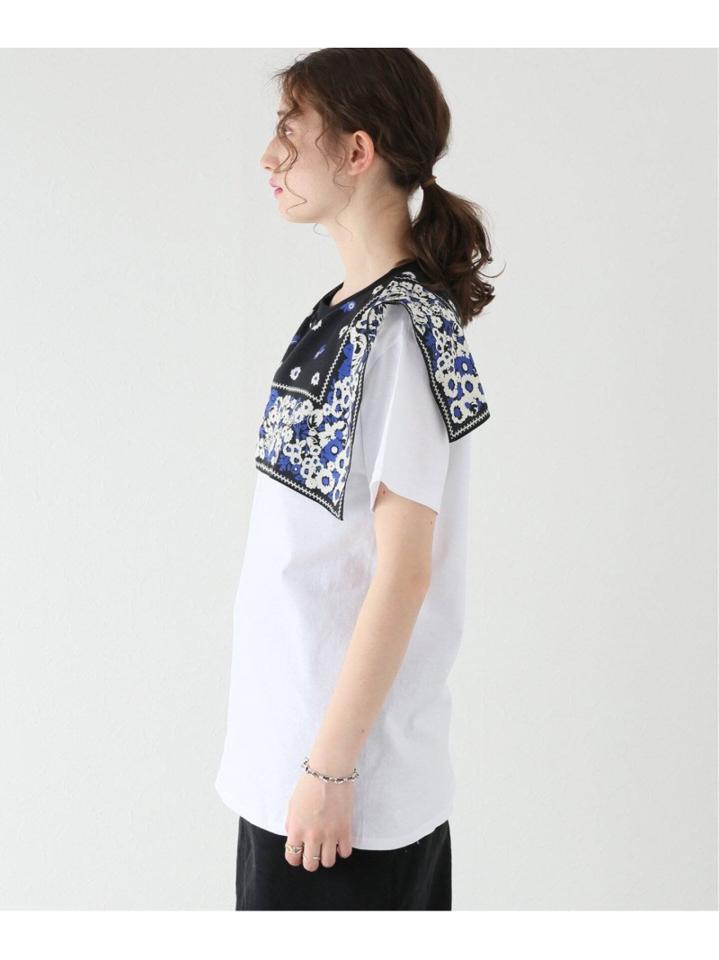 【NOMA t.d./ノーマティーディー】Bandana Sailor Tee:Tシャツ