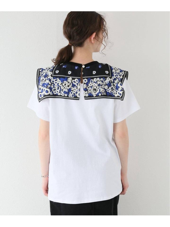 【NOMA t.d./ノーマティーディー】Bandana Sailor Tee:Tシャツ