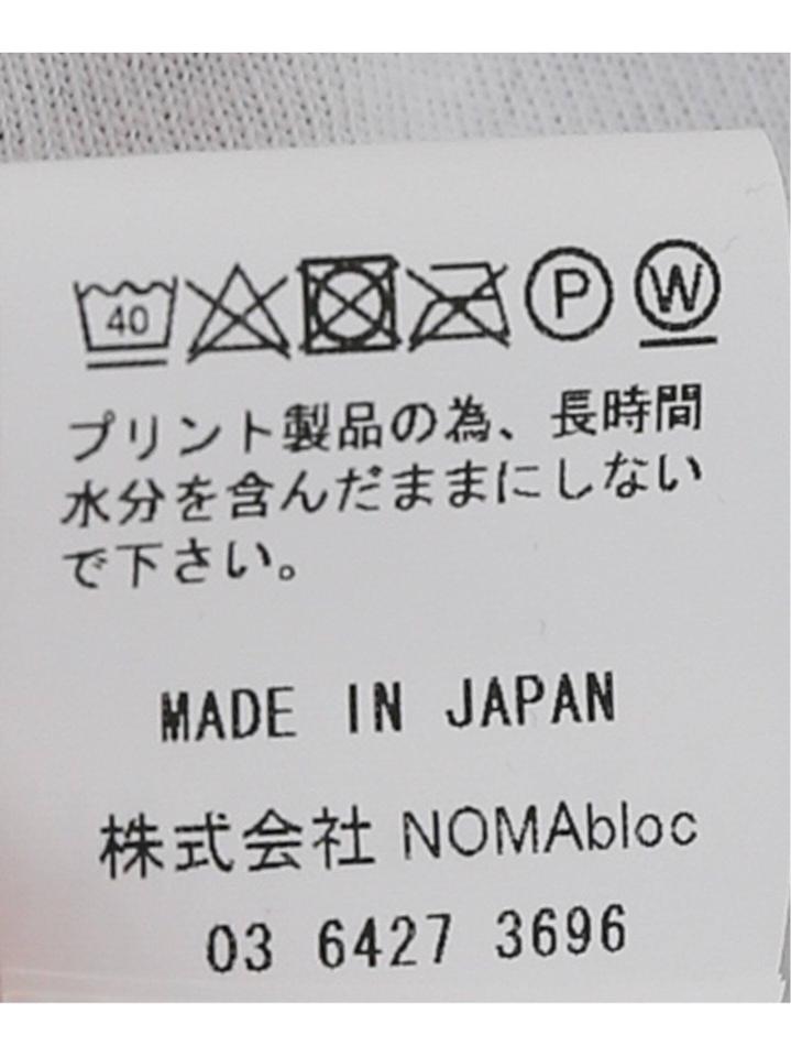 【NOMA t.d./ノーマティーディー】Bandana Sailor Tee:Tシャツ