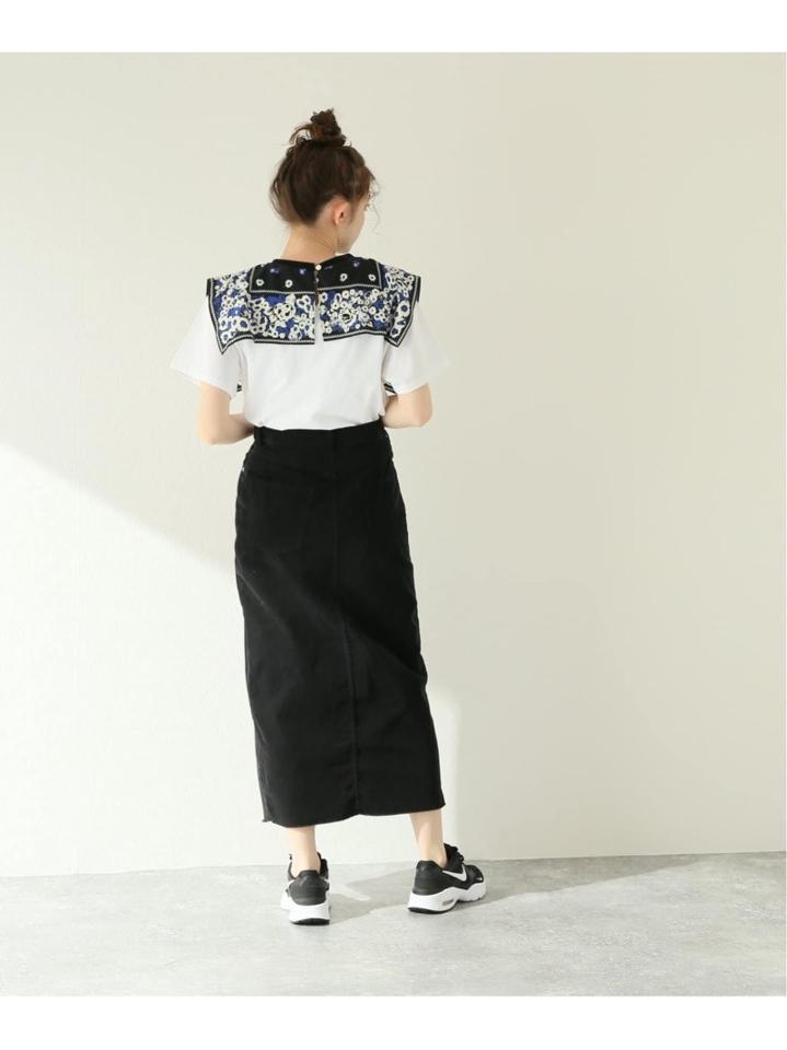 【NOMA t.d./ノーマティーディー】Bandana Sailor Tee:Tシャツ