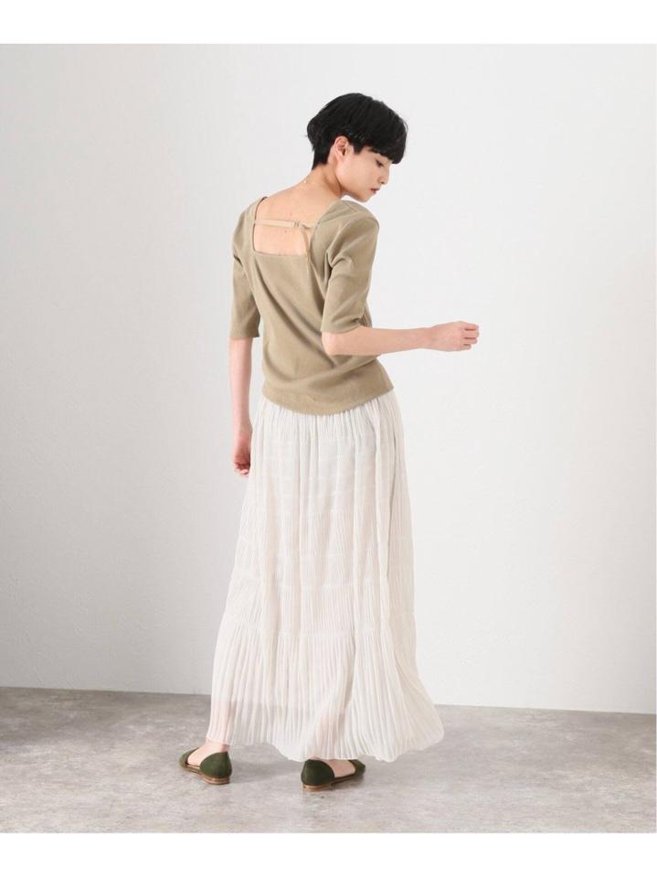リブスクエアネックTシャツ◆（JOURNAL STANDARD L'ESSAGE）