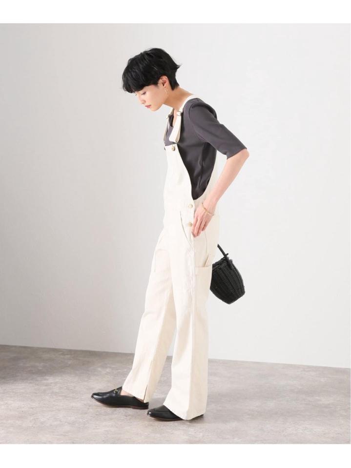 リブスクエアネックTシャツ◆（JOURNAL STANDARD L'ESSAGE）