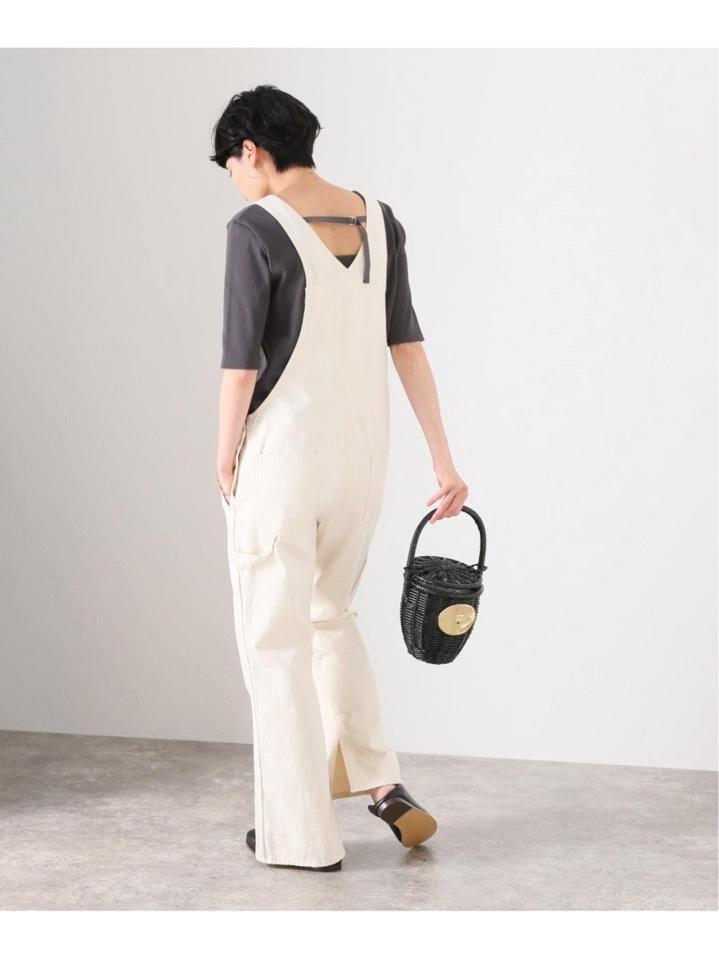 リブスクエアネックTシャツ◆（JOURNAL STANDARD L'ESSAGE）