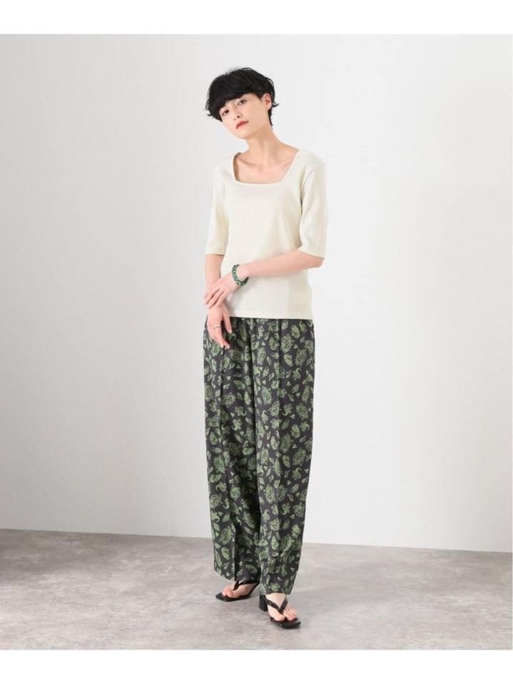 リブスクエアネックTシャツ◆（JOURNAL STANDARD L'ESSAGE）