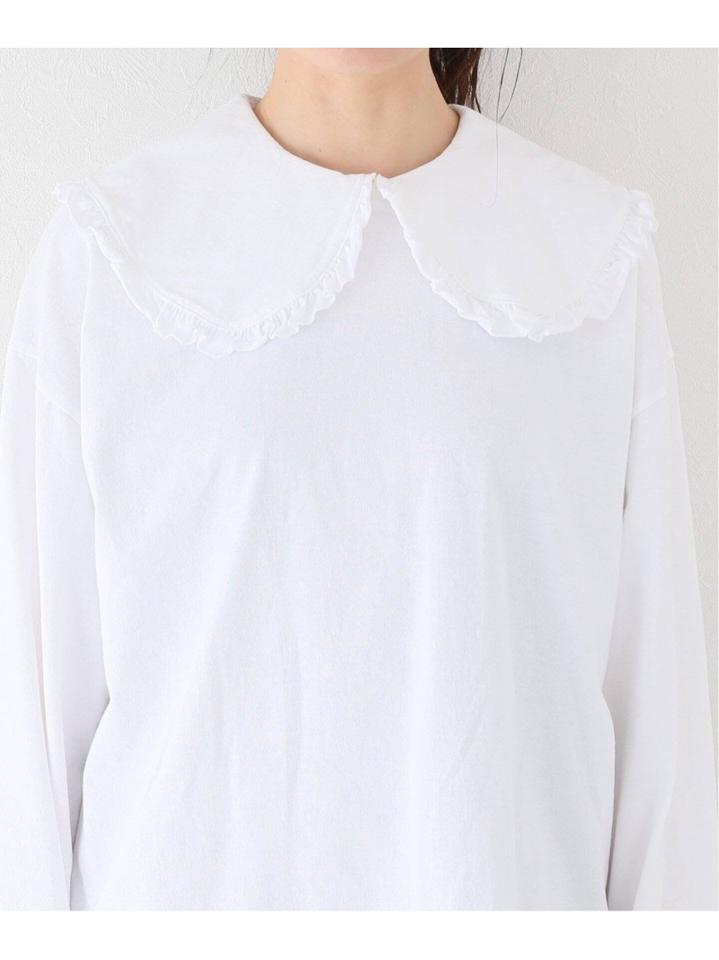 【HOLIDAY】SUPER FINE DRY PURITAN COLLOR ロングスリーブトップス