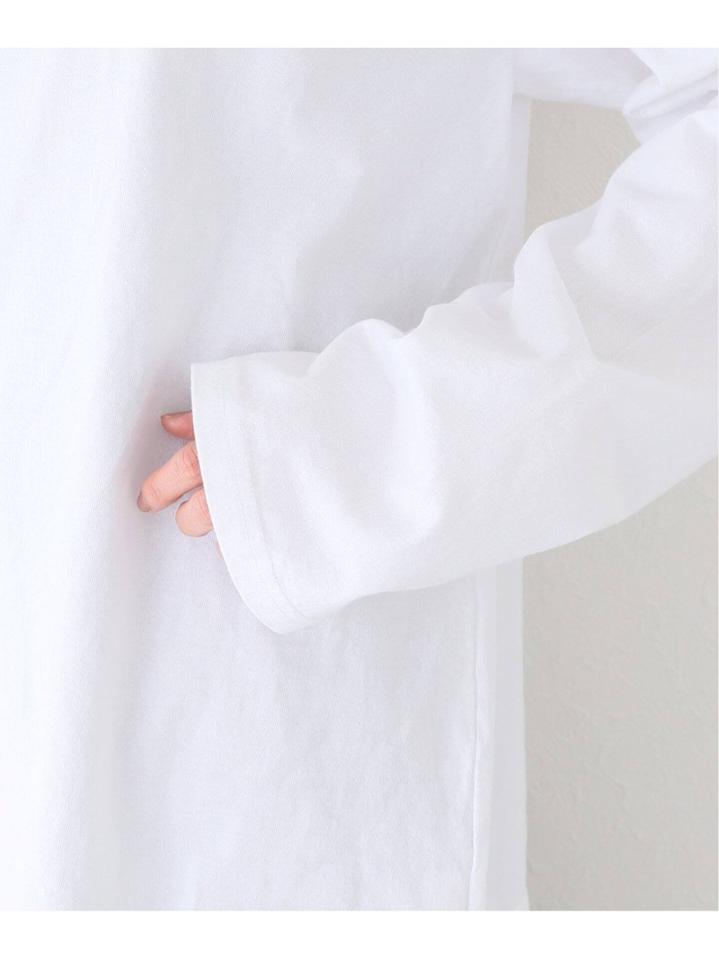 【HOLIDAY】SUPER FINE DRY PURITAN COLLOR ロングスリーブトップス