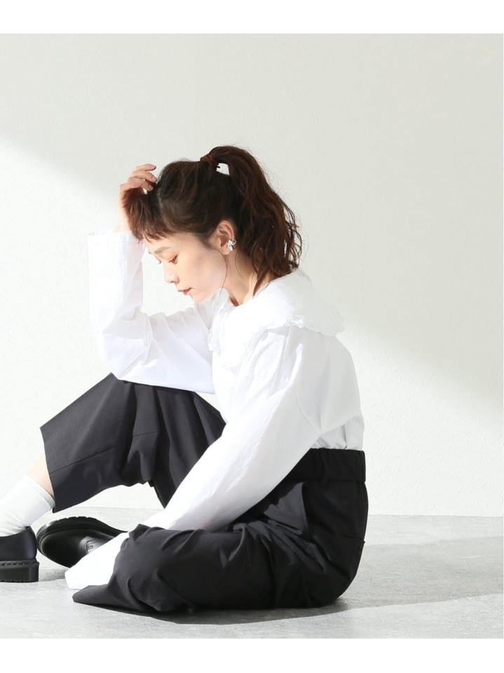 【HOLIDAY】SUPER FINE DRY PURITAN COLLOR ロングスリーブトップス