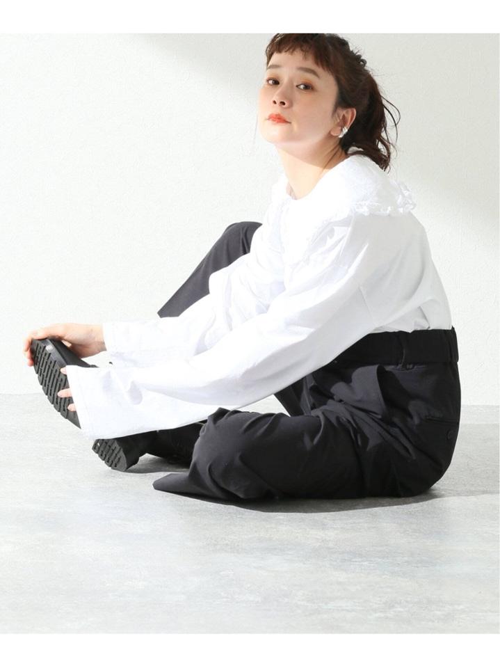 【HOLIDAY】SUPER FINE DRY PURITAN COLLOR ロングスリーブトップス