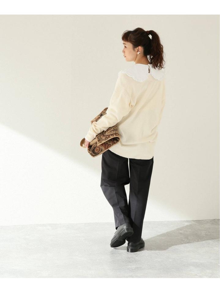 【HOLIDAY】SUPER FINE DRY PURITAN COLLOR ロングスリーブトップス