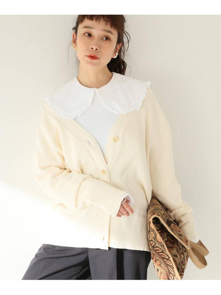 【HOLIDAY】SUPER FINE DRY PURITAN COLLOR ロングスリーブトップス