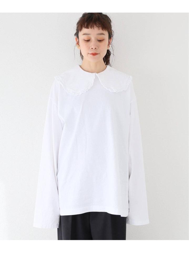 【HOLIDAY】SUPER FINE DRY PURITAN COLLOR ロングスリーブトップス
