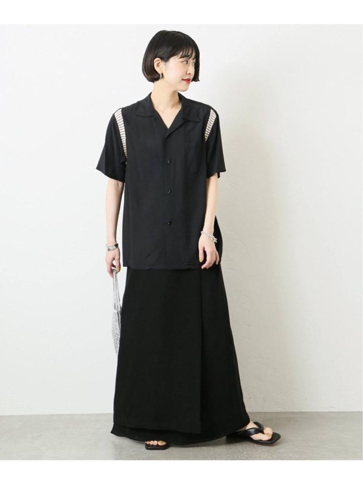 <<予約>>【STYLE EYES】JS別注 S/S  BOWLING SH HOLIZONTAL:シャツ◆