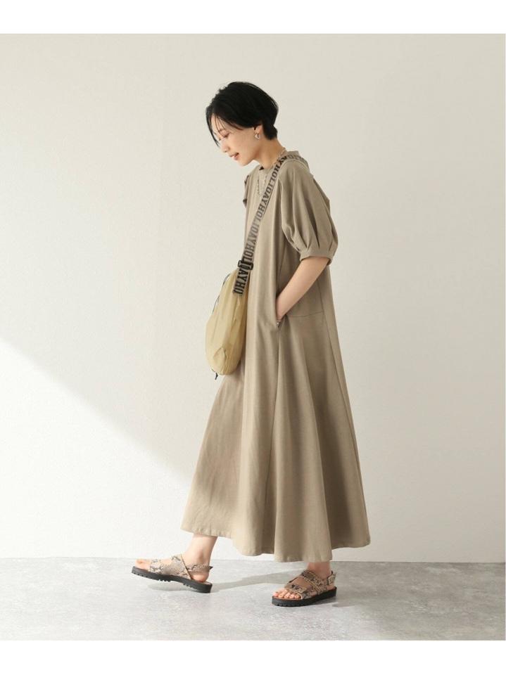テンジクサイドフレアワンピース