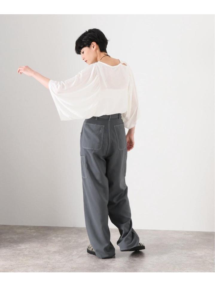 ギャザースリーブプルオーバー◆（JOURNAL STANDARD L'ESSAGE）