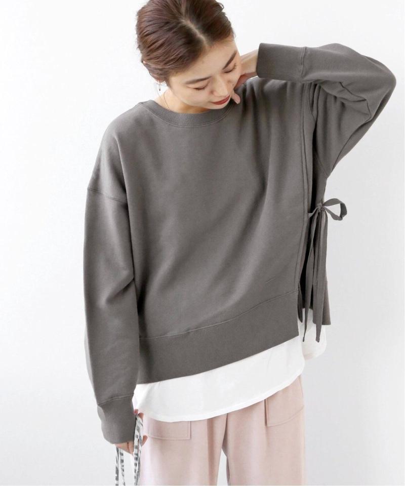 《追加》クルーネックスリットレイヤードスウェット◆（JOURNAL STANDARD relume）