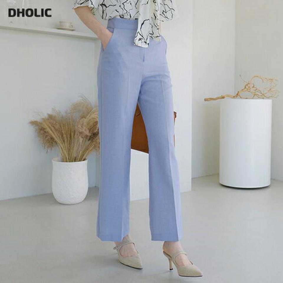 ストレートスラックスパンツ・全3色・t68034 レディース 【pt】 パンツ ズボン ロングパンツ ストレート スラックス 単色 無地 シンプル ベーシック 大人 きれいめ オフィスカジュアル 春 秋 韓国 ファッション ハイホリHIHOLLI