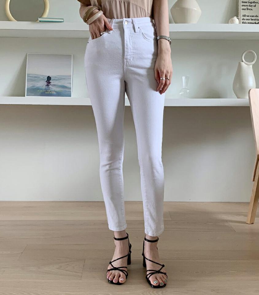 【只今10%OFF】シークレットゴムスリムパンツ・全3色・t68122 レディース 【pt】 パンツ ズボン ロングパンツ スリム タイト スキニー 単色 無地 シンプル ベーシック カジュアル 春 秋 韓国 ファッション ハイホリHIHOLLI