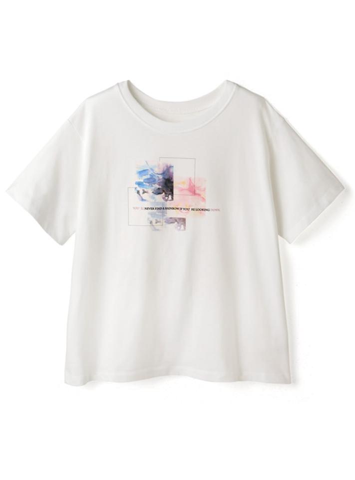 アートプリントTシャツ