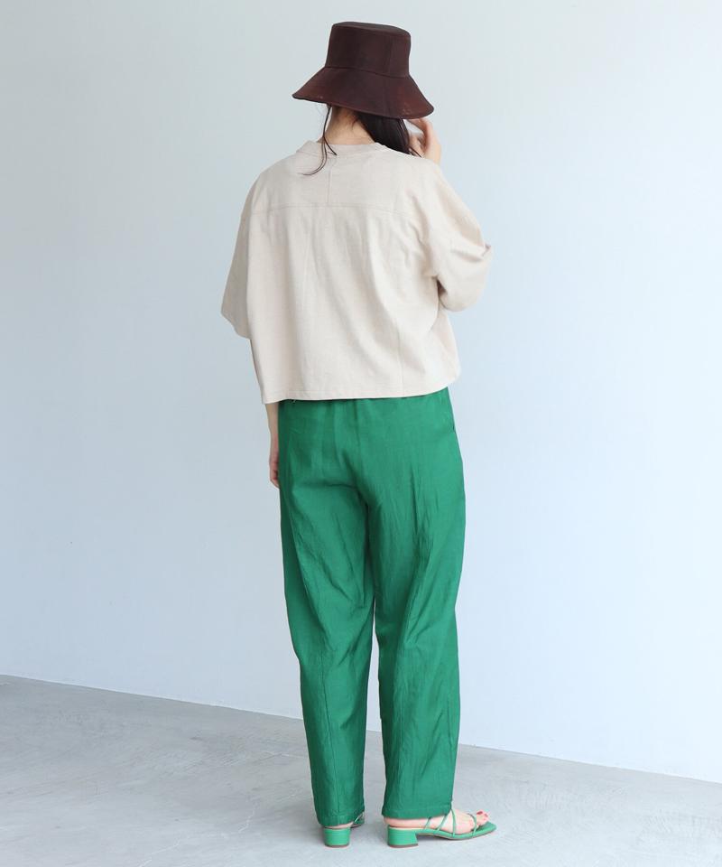 ●C/CU/LIラチネバックシームパンツ（nitca）
