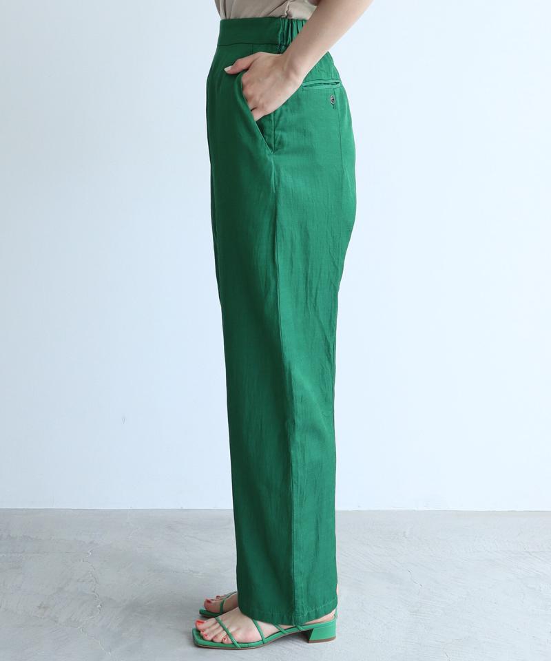 ●C/CU/LIラチネバックシームパンツ（nitca）