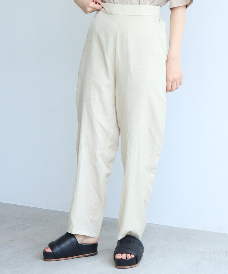 ●C/CU/LIラチネバックシームパンツ（nitca）