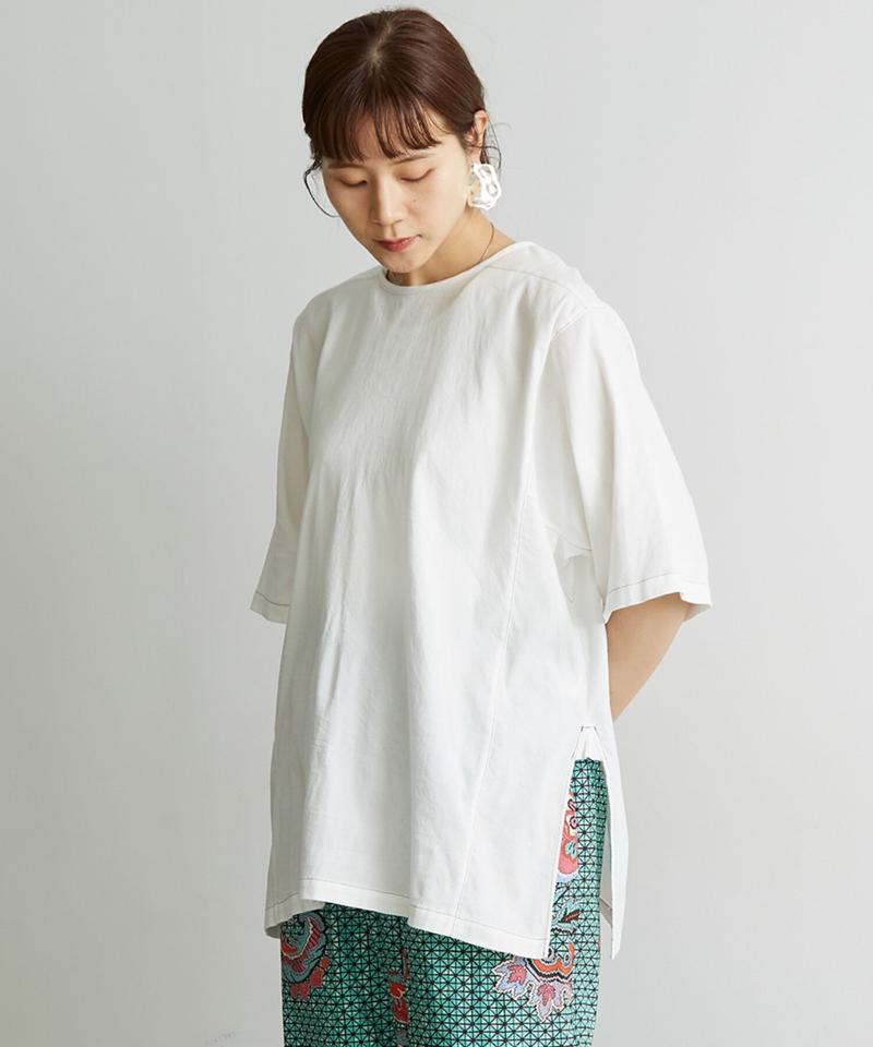 〇近江ちぢみ半袖プルオーバー（cardo fabrica）
