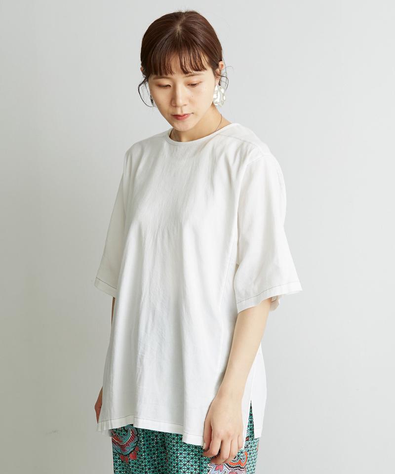 〇近江ちぢみ半袖プルオーバー（cardo fabrica）