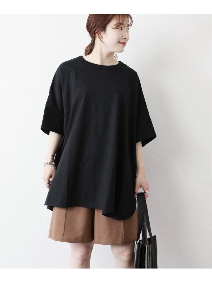 ワイドポンチョTee◆