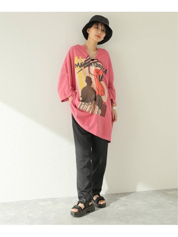 【MAISON EUREKA/メゾン・エウレカ】KNOT PRINT BIG:Tシャツ